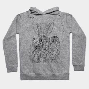 Rabbit hiding Hoodie